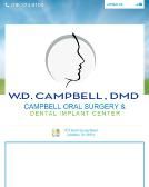 Dr. William D. Campbell, DMD, Appointments, Columbus, GA, Oral Pathology.    DOCTORS DENTISTS HOSPITALS  Dr. Campbell's Appointment Information 