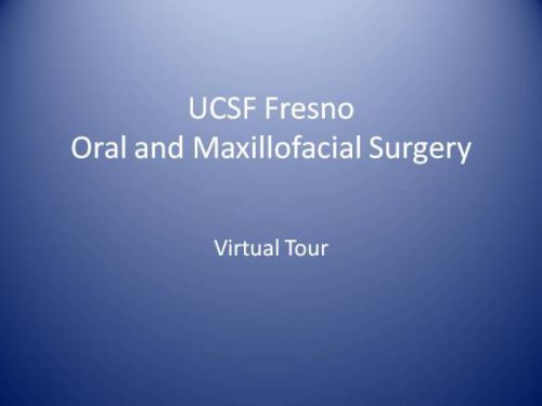 Welcome to the UCSF Fresno Oral and Maxillofacial Surgery Residency Program   at  We are a four-year program, fully accredited by the American Dental 