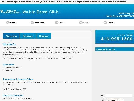 1 Review of Dental Emergency Service "Expensive and terrible service, money   comes first.  1650 Yonge Street  "Thanks to Yelp I have found this dentist." 