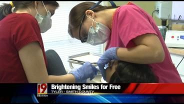 Contact your local or state dental association and and see if there are any   dentists who provide free or reduced cost care for low-income, 