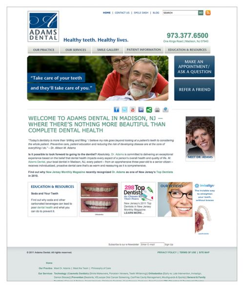 2 Reviews of Adams Dental "When I was a little girl, I was taken to a dentist who I   am certain purchased his instruments from a medieval  Madison, NJ 07940 