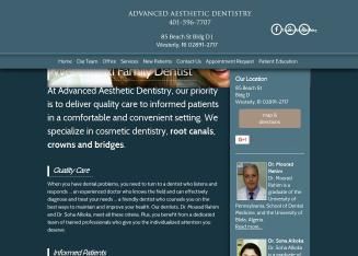 Find Dentists such as Steinberg Richard I DDS, Soha Alkoka, Frank U Vezzoli,   Warren Arthur Fitzpatrick DMD, and Professional Endodontics in Westerly, RI.
