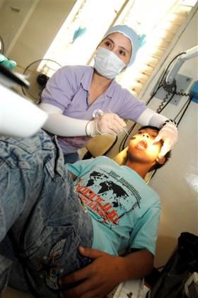 He and two other local dentists started the low-cost program to respond to one of   the biggest health care problems in East Texas. "They have only the help that 