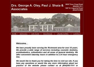 Oley Shaia & Associate appears in: Dental Clinics, Dentists, Orthodontics  We   offer convenient Saturday hours in addition to a 24 hour emergency line.