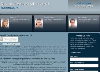 Find Dentists such as Quakertown Perio-implant Inc, Donna L Endy, Daley   Dental, Kiesel & Gowda Dental Associates, and Mark P Elstein in Quakertown,   PA.