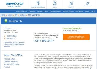 17 Dentist Offices Companies in Jackson, Tennessee. Search or browse our list   of dentist offices companies in Jackson, TN by category.