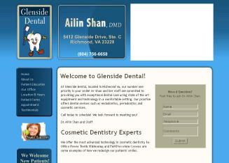 Richmond Chinese Businesses - Dentists. Glenside Dental. Address: 5412   Glenside Dr, Ste C Richmond, VA 23228. Contact: Ailin Shan, DDO Phone: (804) 