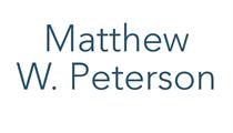 Matthew W. Peterson