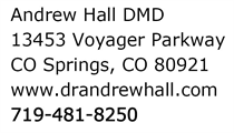 Dr. Andrew Hall DMD