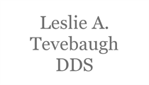 Leslie A. Tevebaugh DDS